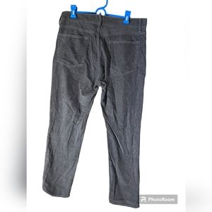 J. CREW Corduroy Pant Gray Fine Twill Men's Size 34W X 30L